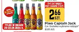 Społem Częstochowa Piwo Captain Jack Blue Lagoon oferta