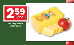 EMMA market Ser żółty Złoty Mazur Mlekpol oferta