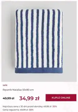 Home&You Ręcznik Nataliso home & you 50x90 cm oferta