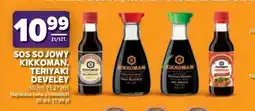 Stokrotka Market Sos sojowy Kikkoman, Teriyaki Develey oferta