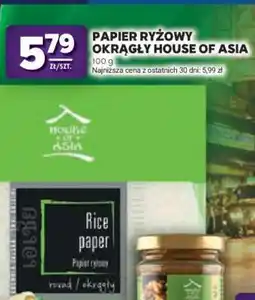 Stokrotka Market Papier ryżowy okrągły House of Asia oferta