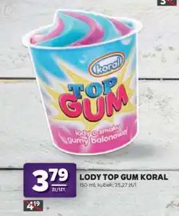 Stokrotka Market Lody Top Gum Koral oferta