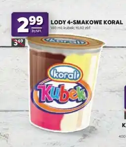 Stokrotka Market Lody 4-smakowe Koral oferta