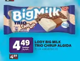 Stokrotka Market Lody Big Milk Trio Chrup Algida oferta