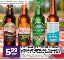 Stokrotka Market Piwo Nałęczowskie Ciemne, Jagiełło Chmielak, Nieżla Szycha Oktawia, Double IPA oferta