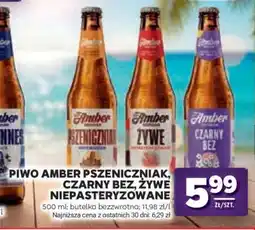 Stokrotka Market Piwo Amber Pszeniczniak, Czarny Bez, Żywe Niepasteryzowane oferta