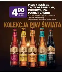 Stokrotka Market Piwo Książęce Złote Pszeniczne, Miodowe, IPA, Porter, Cherry oferta