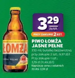Stokrotka Market Piwo Łomża Jasne Pełne oferta