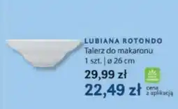 Stokrotka Market Lubiana Rotondo Talerz do makaronu oferta