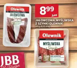 Stokrotka Market JAŁOWCOWA, MYŚLIWSKA Z SZYNKI OLEWNIK oferta