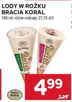 Stokrotka Market Lody w rożku Bracia Koral oferta