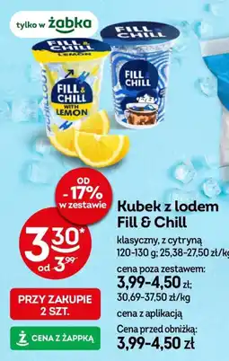 Żabka Kubek z lodem Fill & Chill oferta