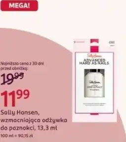 Rossmann Sally Hansen wzmacniająca odżywka do paznokci oferta