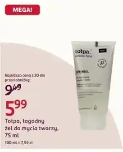 Rossmann Tołpa łagodny żel do mycia twarzy oferta