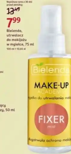 Rossmann Bielenda, utrwalacz do makijażu w mgiełce oferta