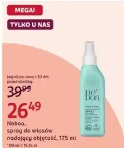 Rossmann Neboa, spray do włosów nadający objętość oferta