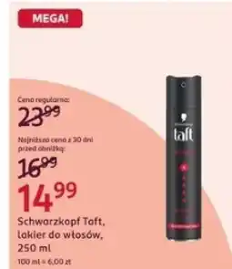 Rossmann Schwarzkopf Taft, lakier do włosów oferta