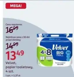 Rossmann Velvet, papier toaletowy, 4 szt oferta