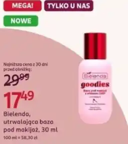 Rossmann Bielenda goodies utrwalająca baza pod makijaż oferta