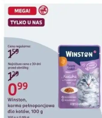 Winston, karma pełnoporcjowa dla kotów
