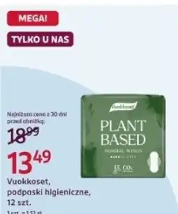 Rossmann Vuokkoset, podpaski higieniczne, 12 szt oferta