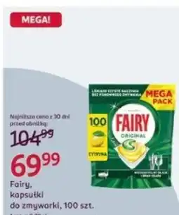 Rossmann Fairy, kapsułki do zmywarki, 100 szt oferta