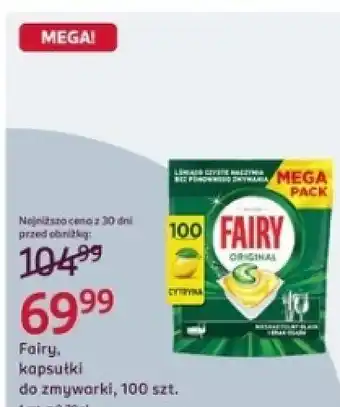 Fairy, kapsułki do zmywarki, 100 szt