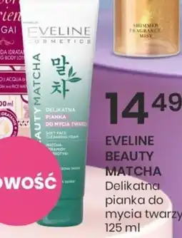 Sekret Urody Eveline Beauty Matcha Delikatna pianka do mycia twarzy oferta