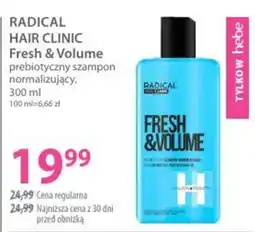 Hebe RADICAL HAIR CLINIC Fresh & Volume prebiotyczny szampon normalizujący oferta