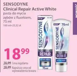 Hebe Sensodyne Clinical Repair Active White pasta do mycia zębów z fluorkiem oferta