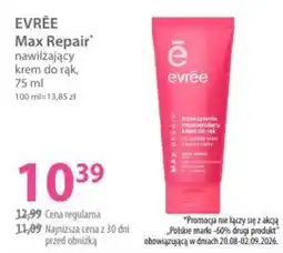 Hebe EVRÉE Max Repair nawilżający krem do rąk oferta