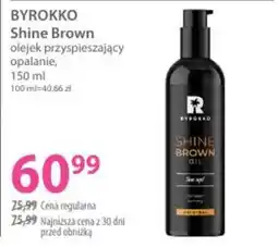 Hebe BYROKKO Shine Brown olejek przyspieszający opalanie oferta