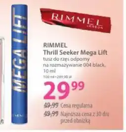 Hebe Rimmel Thrill Seeker Mega Lift oferta