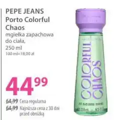Hebe PEPE JEANS Porto Colorful Chaos mgiełka zapachowa do ciała oferta
