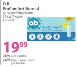 Hebe O.B. ProComfort Normal tampony higieniczne oferta
