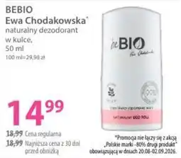 Hebe BEBIO Ewa Chodakowska naturalny dezodorant w kulce oferta