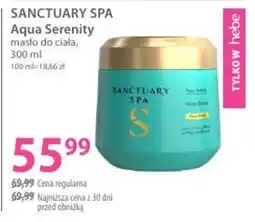 Hebe Sanctuary Spa Aqua Serenity masło do ciała oferta