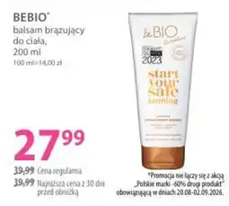 Hebe BEBIO balsam brązujący do ciała oferta