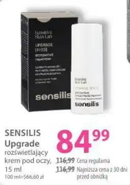 Hebe SENSILIS Upgrade rozświetlający krem pod oczy oferta