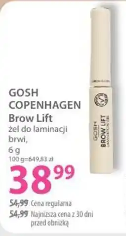 Hebe GOSH COPENHAGEN Brow Lift żel do laminacji brwi oferta