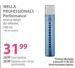 Hebe Wella Professionals Performance mocny lakier do włosów oferta