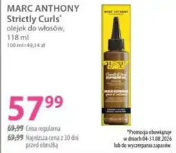 Hebe MARC ANTHONY Strictly Curls olejek do włosów oferta
