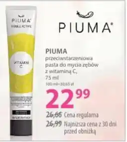 Hebe PIUMA przeciwstarzeniowa pasta do mycia zębów z witaminą C oferta