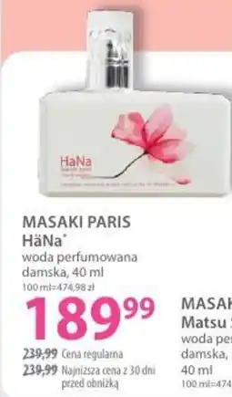 Hebe MASAKI PARIS HāNa woda perfumowana damska oferta