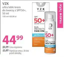 Hebe VZK ultra lekki krem do twarzy z SPF50+ oferta
