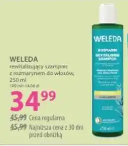 Hebe Weleda rewitalizujący szampon z rozmarynem do włosów oferta