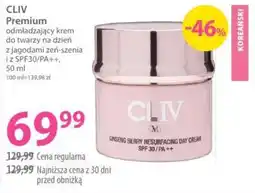 Hebe CLIV Premium odmładzający krem do twarzy na dzień z jagodami żeń-szenia i z SPF30/PA++ oferta