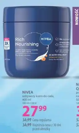 Hebe NIVEA odżywczy krem do ciała oferta