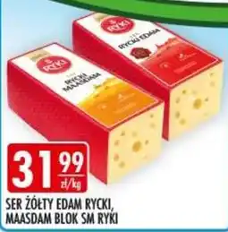 Sklepy Doroty Ser Żółty Edam Rycki, Maasdam Blok SM Ryki oferta