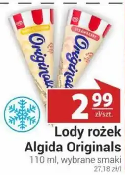 Nasz Sklep Lody rożek Algida Originals oferta